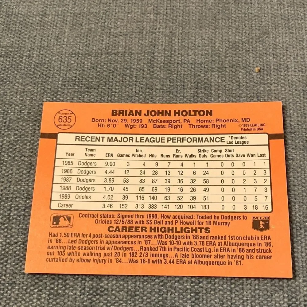 Donruss see pictures